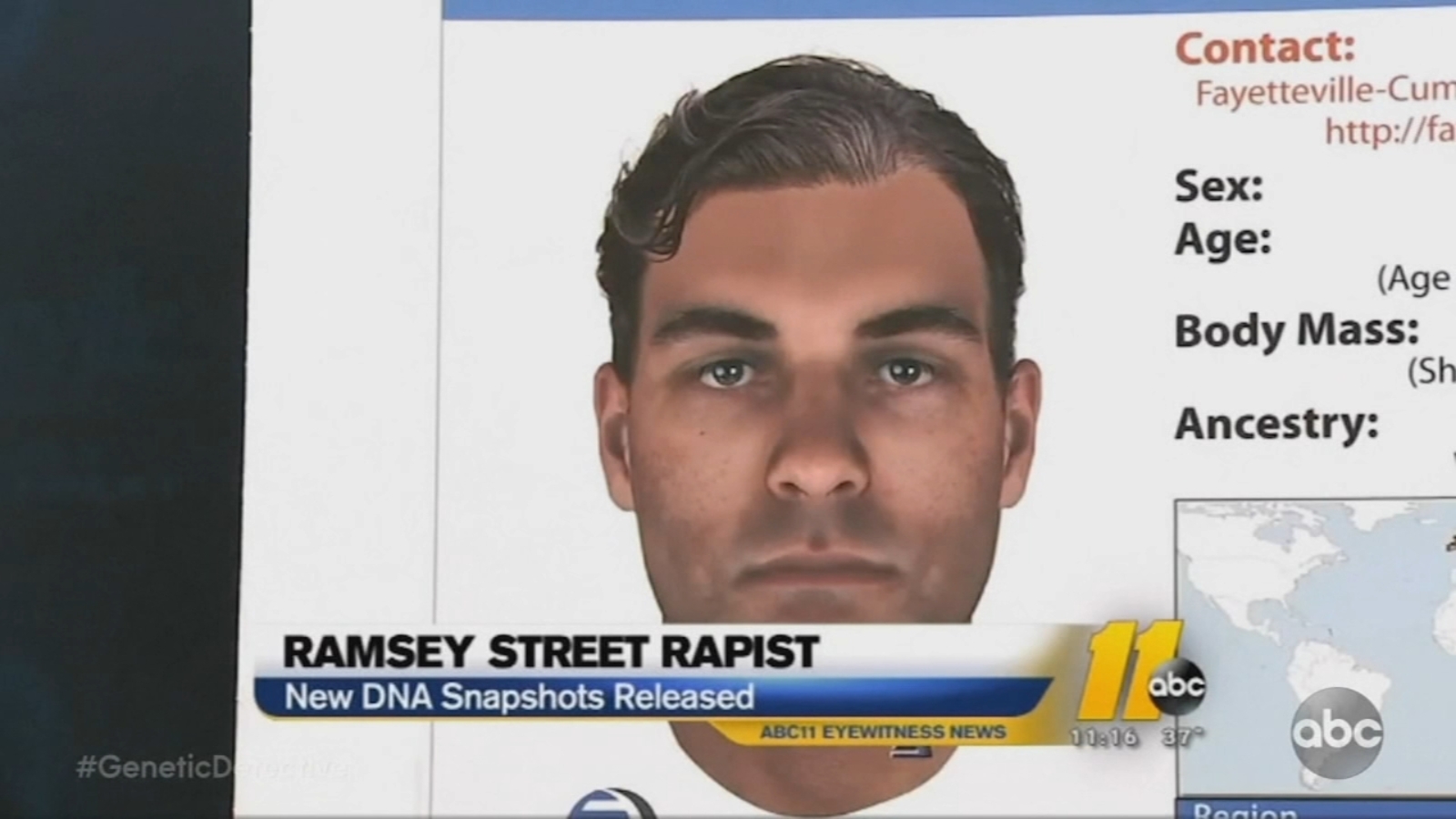 The Genetic Detective Brings Clarity To Decades Old Fayetteville Case Of Ramsey Street Rapist Abc11 Raleigh Durham