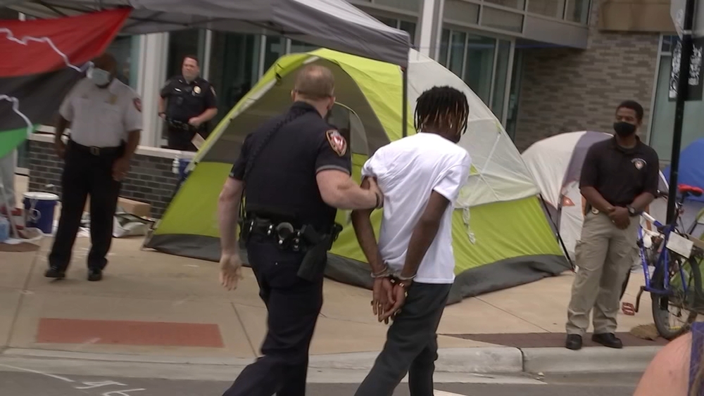 Durham protesters arrested after blocking street