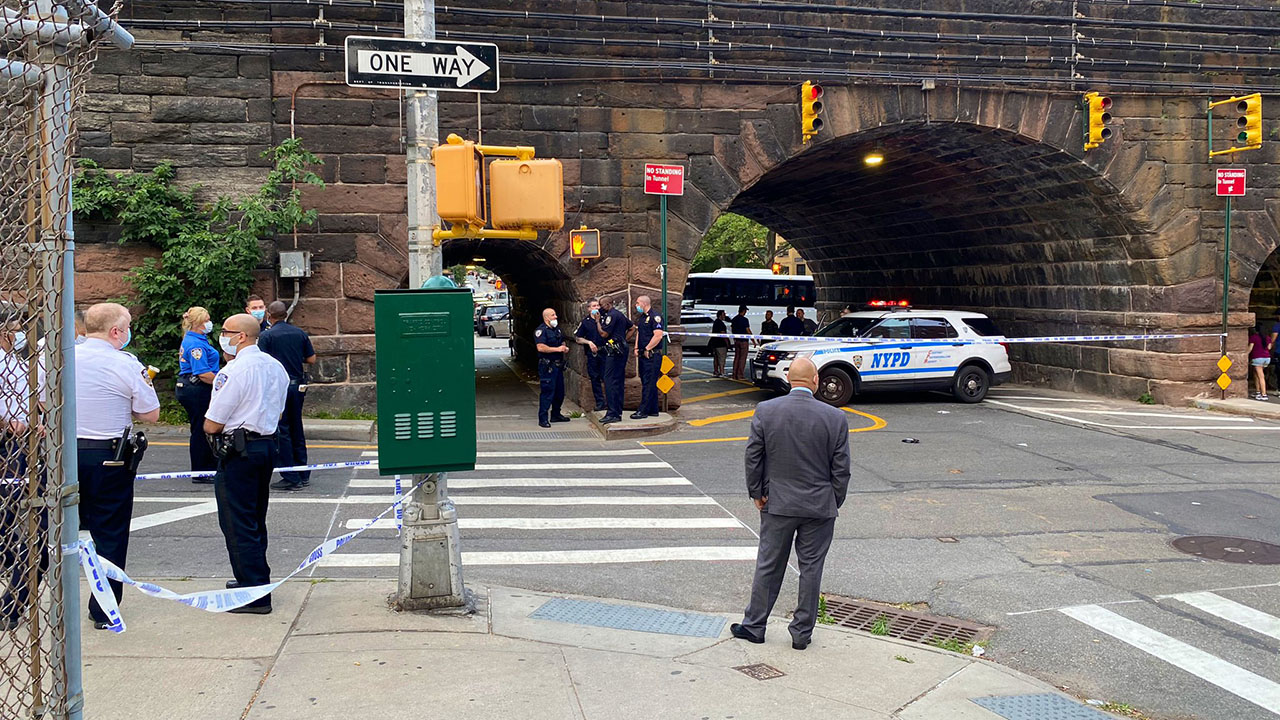 7-year-old grazed by bullet in shooting targeting teen in NYC