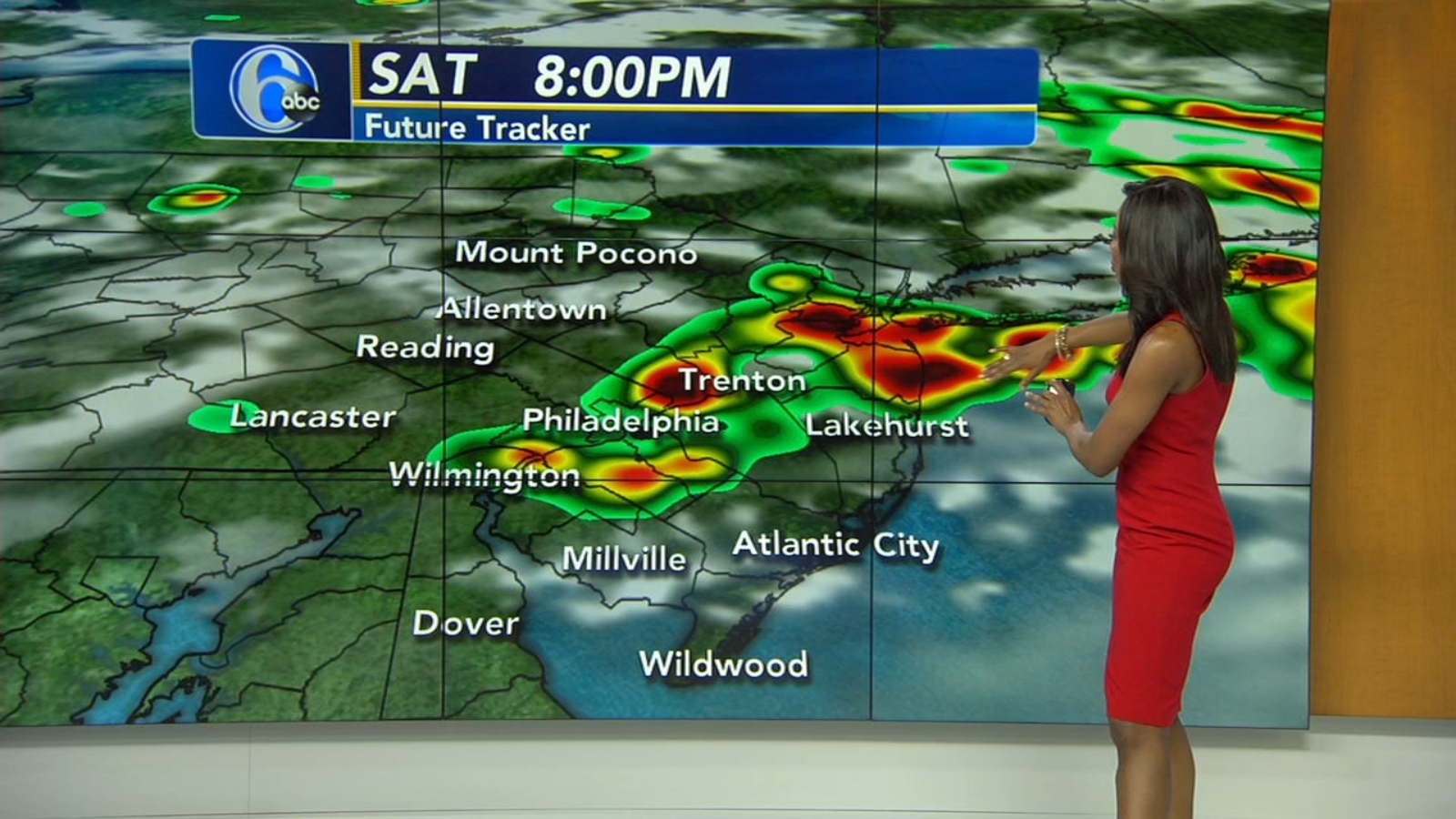 Melissa Magee with AccuWeather 6abc Philadelphia