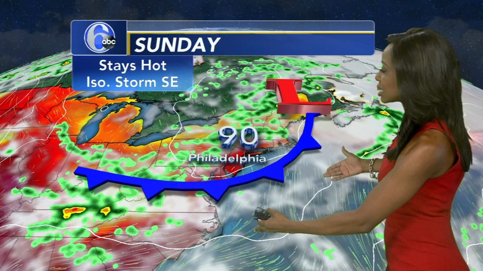 Melissa Magee with AccuWeather 6abc Philadelphia