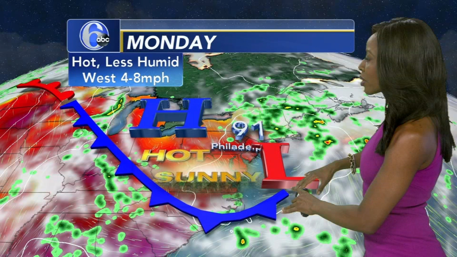 Melissa Magee with AccuWeather 6abc Philadelphia