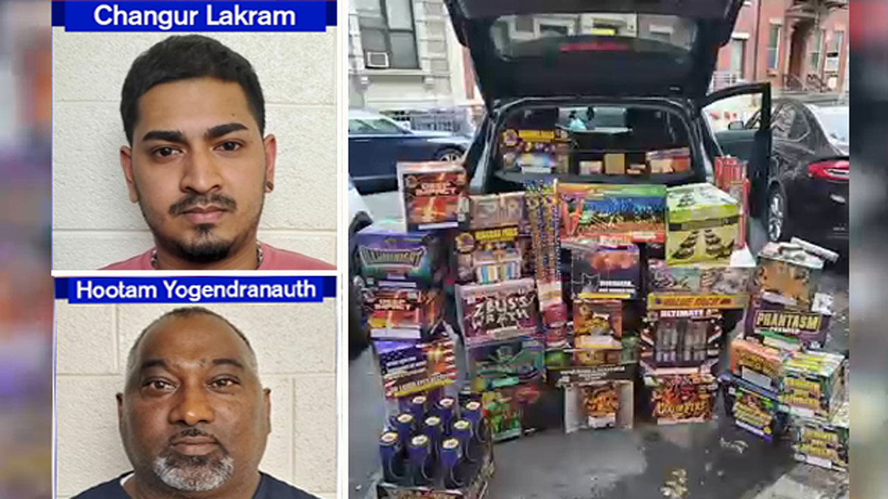 Illegal fireworks: NYPD makes 2 arrests in Manhattan
