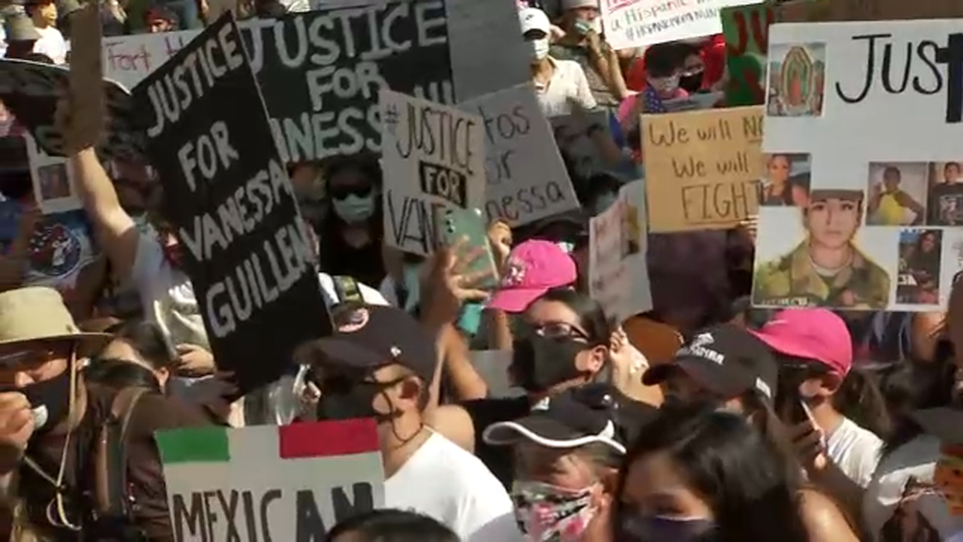 Vanessa Guillen honored with march in Houston on Saturday