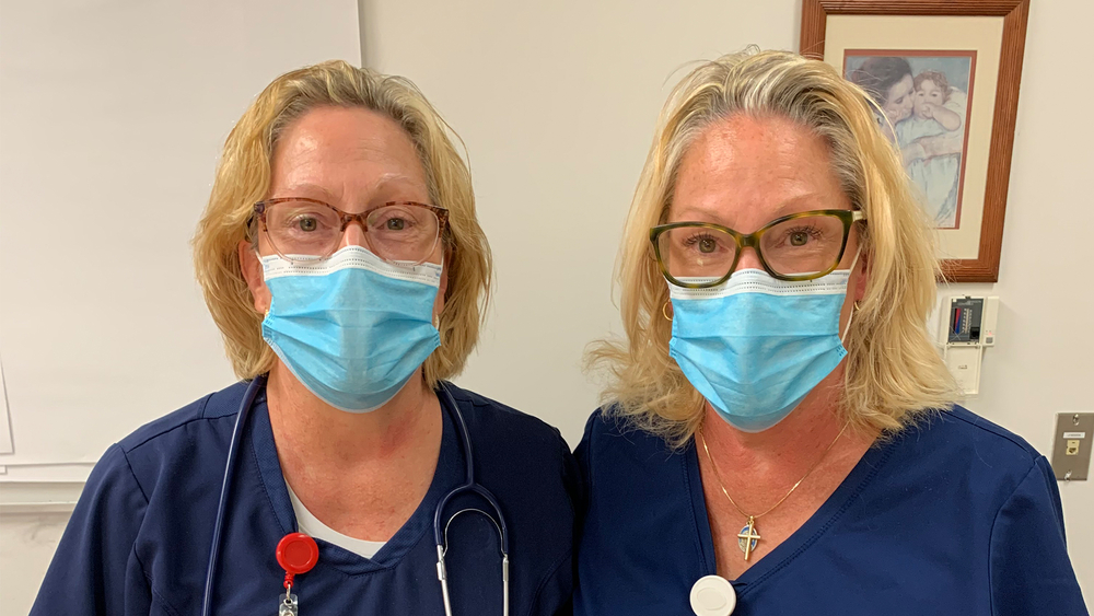 Twin Sister Nurses Retire Together After 42 Years of Helping Others
