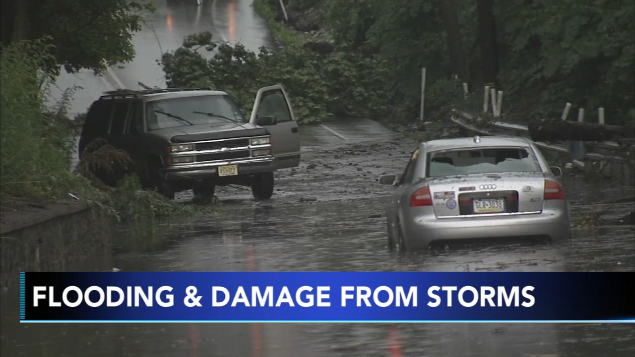 Storms cause damage and flash floods across region