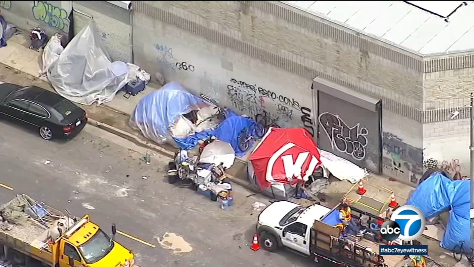 Homelessness In Los Angeles Growing Worse During Coronavirus Pandemic Abc7 Los Angeles