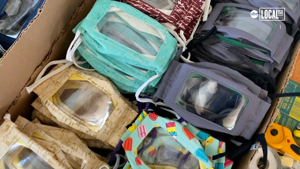 See-through masks helping those with autism, hearing loss