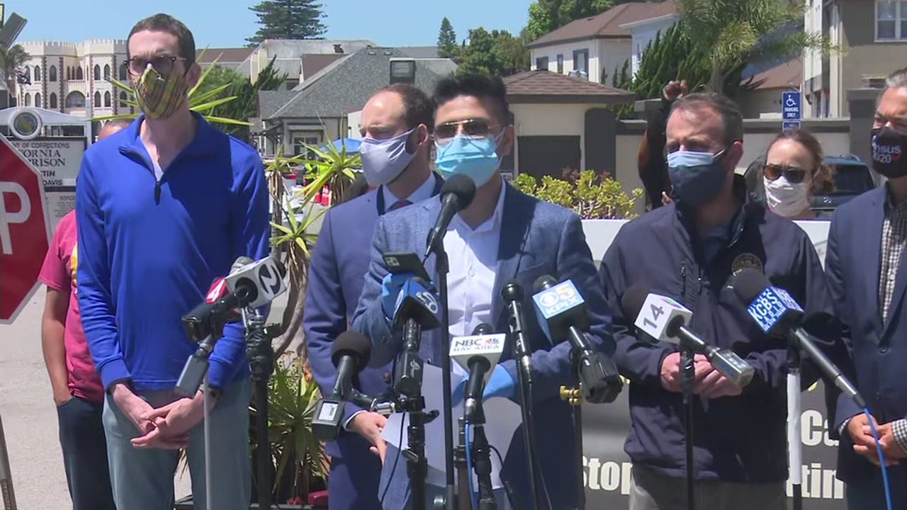 Activists call on Gov. Newsom to address San Quentin outbreak