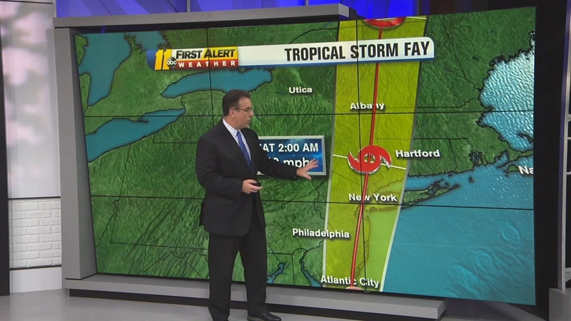 Nc Weather Tropical Storm Fay Path Moving The System Away From North Carolina Abc11 Raleigh Durham