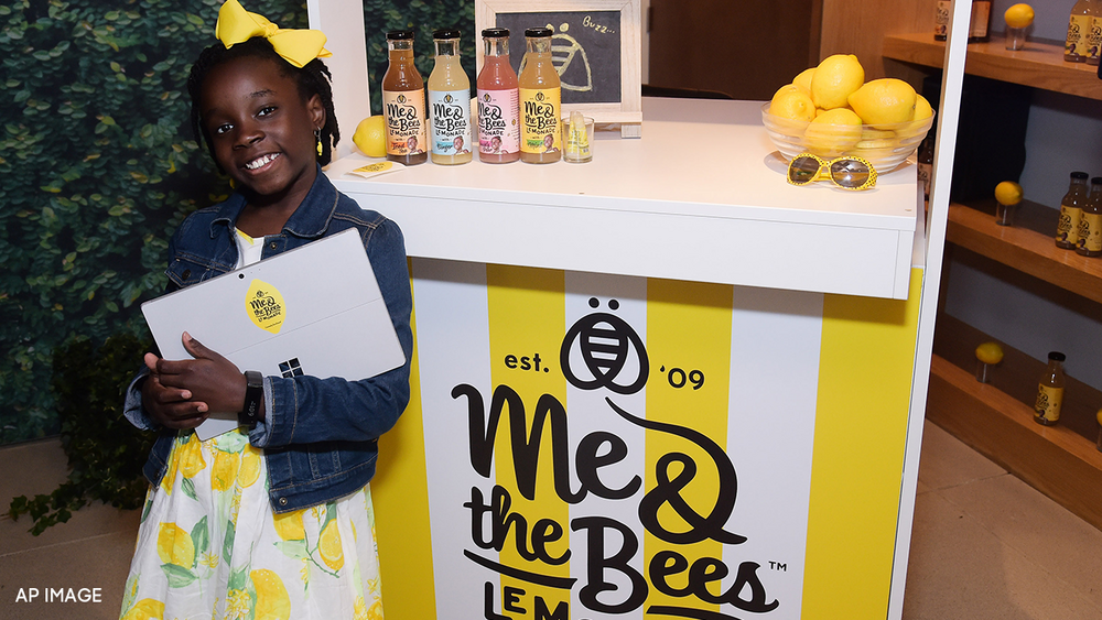 Young CEO saving honeybees with her lemonade business