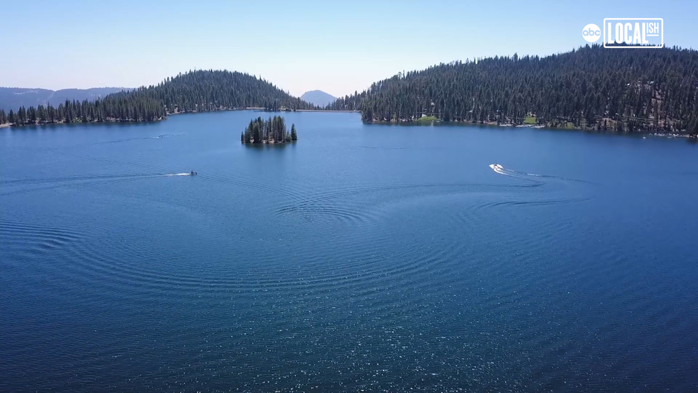 Huntington Lake is one of the best sailing lakes in America!