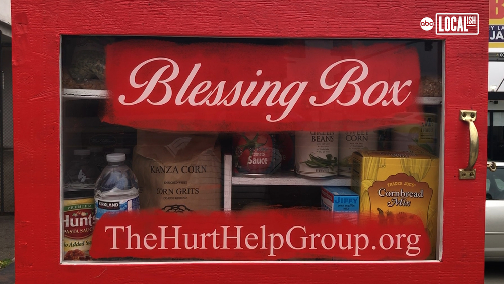 Blessing box helps provide free food for community
