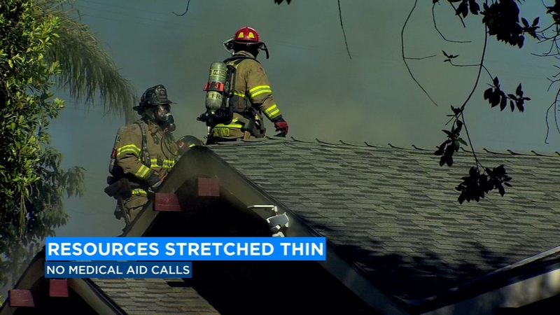 Fresno Firefighters Stopped Responding To Medical Aid Calls After Influx Of Fire Calls Abc30 Fresno