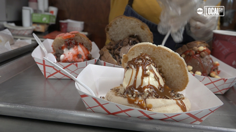 A Mexican twist on the ice cream sandwich