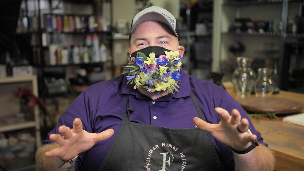 Former oil field worker embraces creative side with flower shop