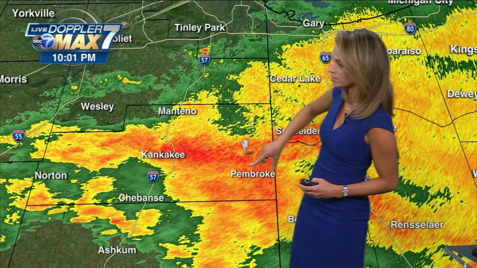 Chicago Weather Severe weather and heavy rain move through Chicago