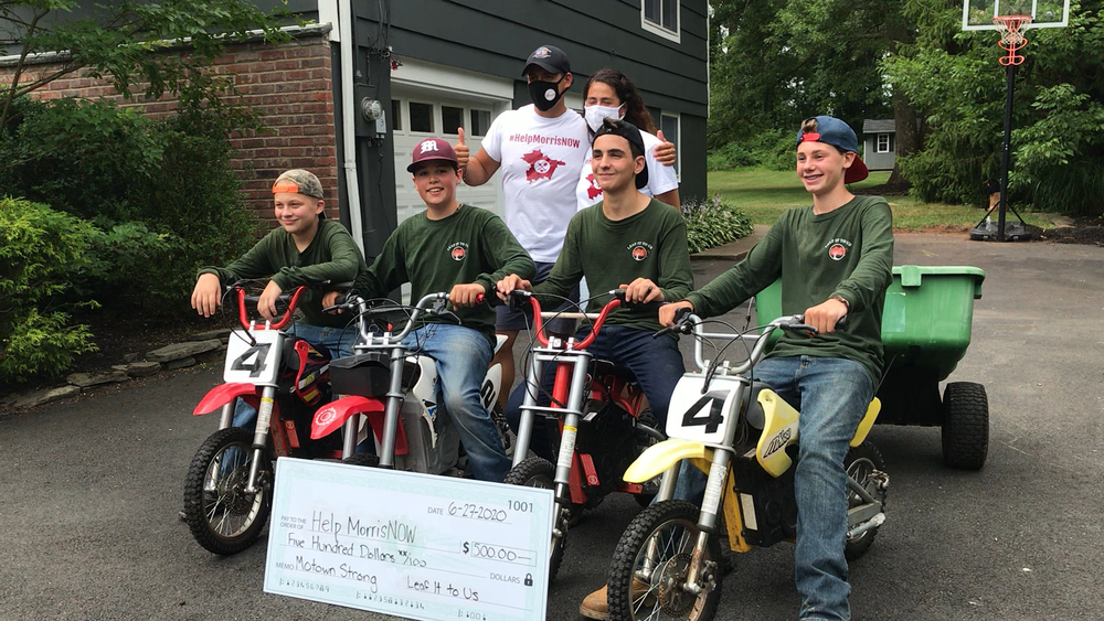 NJ teens create landscaping business to raise money for charity