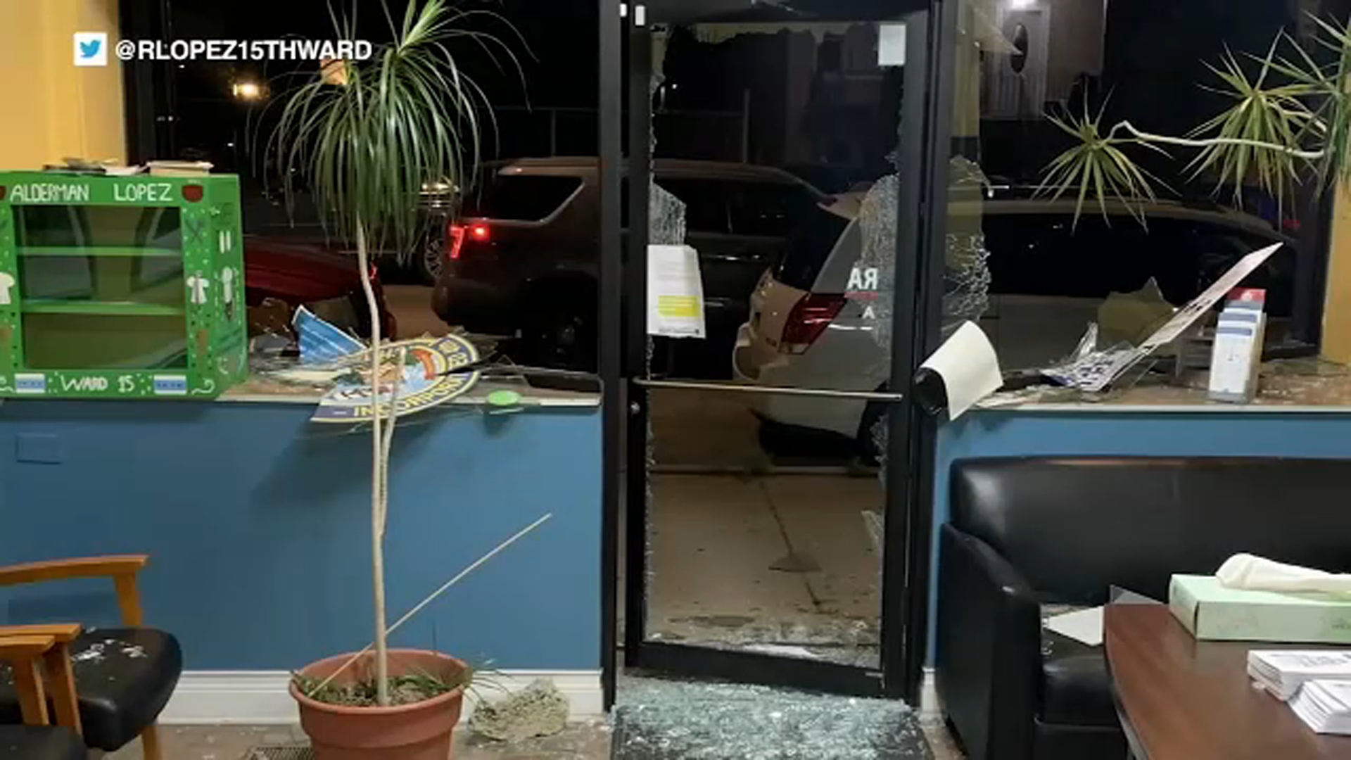 Vandals target Ald. Ray Lopez for 2nd time in less than a week
