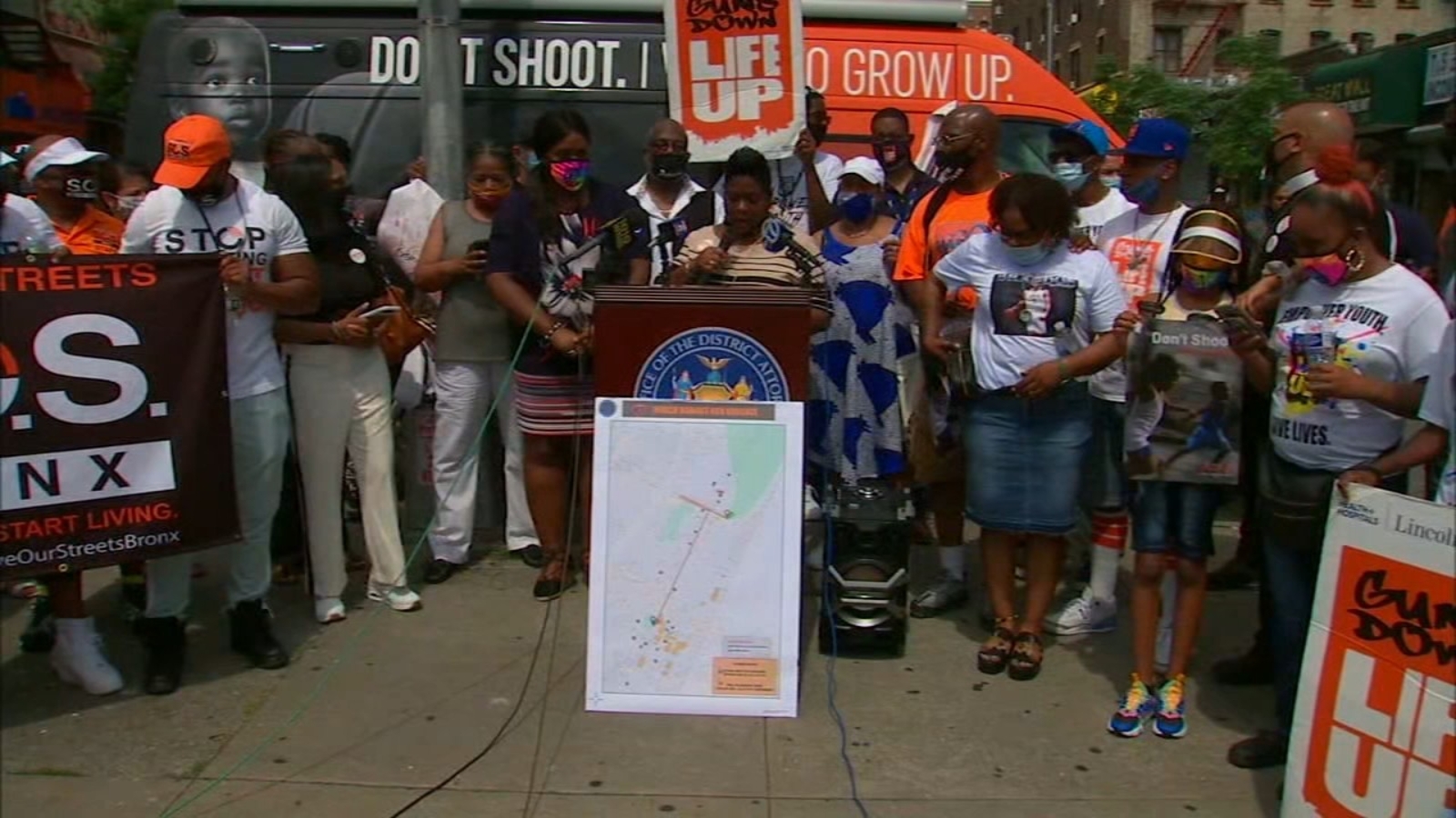 Anti-violence rally held in the Bronx amid shooting spike - ABC7 New York