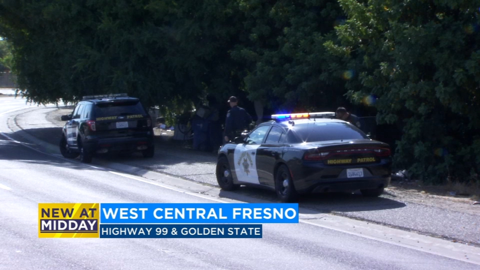 Bicyclist hit by car on Highway 99 in Fresno, CHP says - ABC30 Fresno