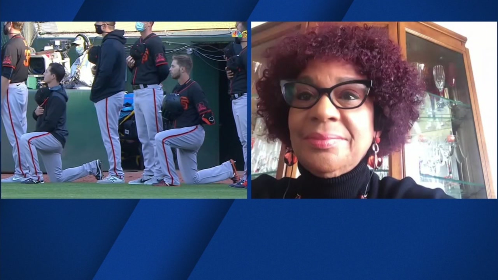 SF Giants announcer talks Alyssa Nakken coaching first base, team