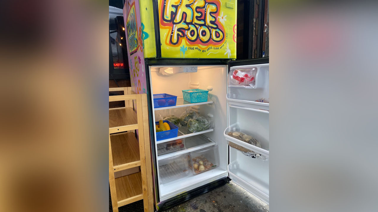 Community refrigerators help New Yorkers struggling during pandemic