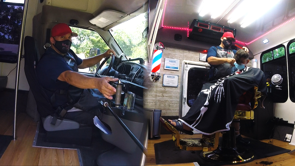This Long Island barber is offering mobile haircuts