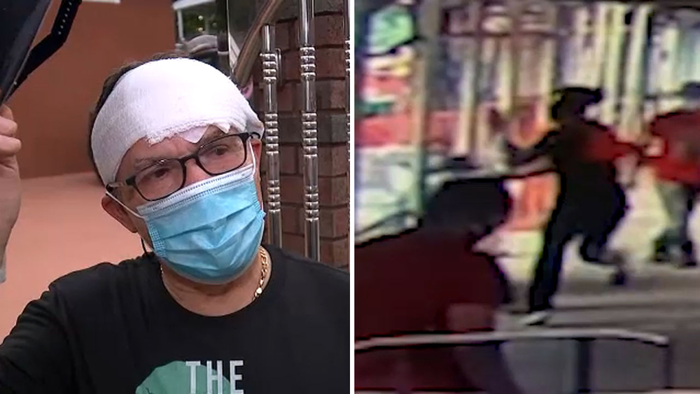 Vicious hammer attack leaves manager with serious head injury