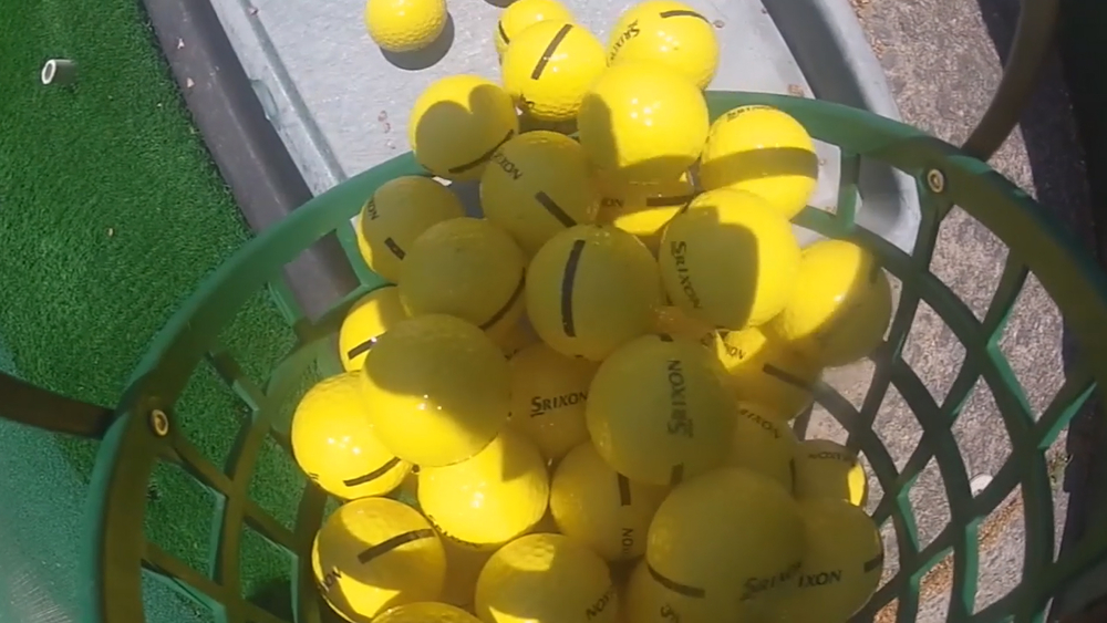 A day in the life of a golf ball collector