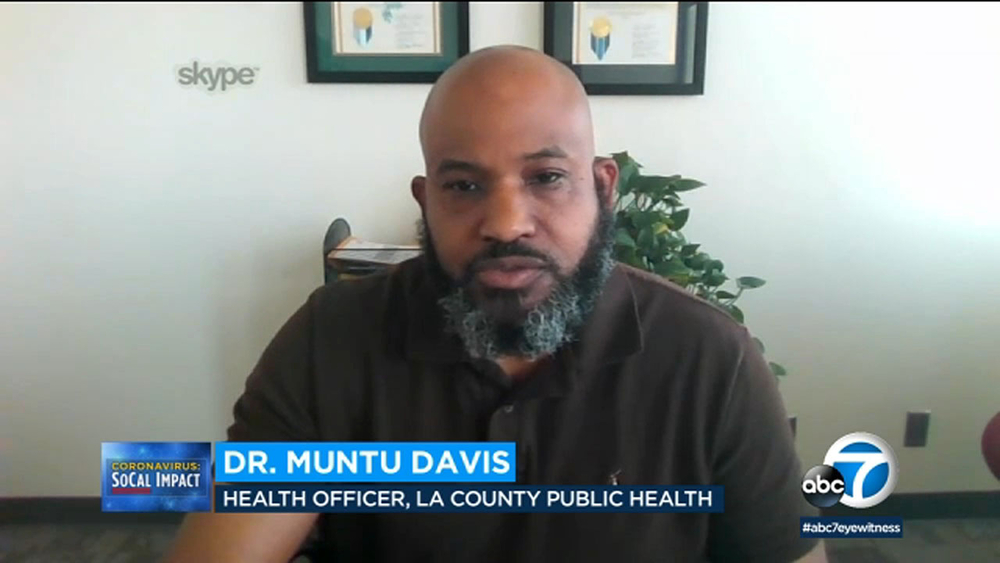 Dr. Muntu Davis: LA County's health officer details COVID-19 battle
