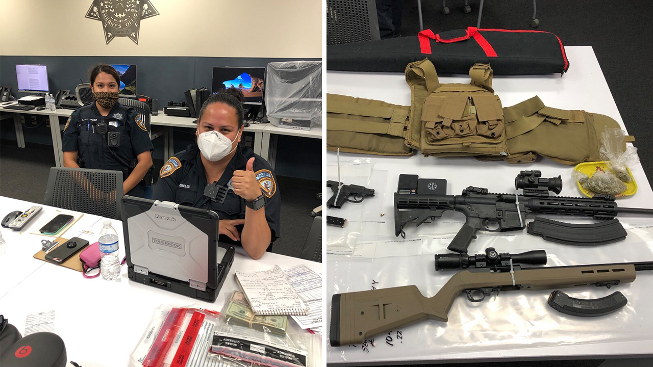 Harris Co. deputy hospitalized twice for virus back on job