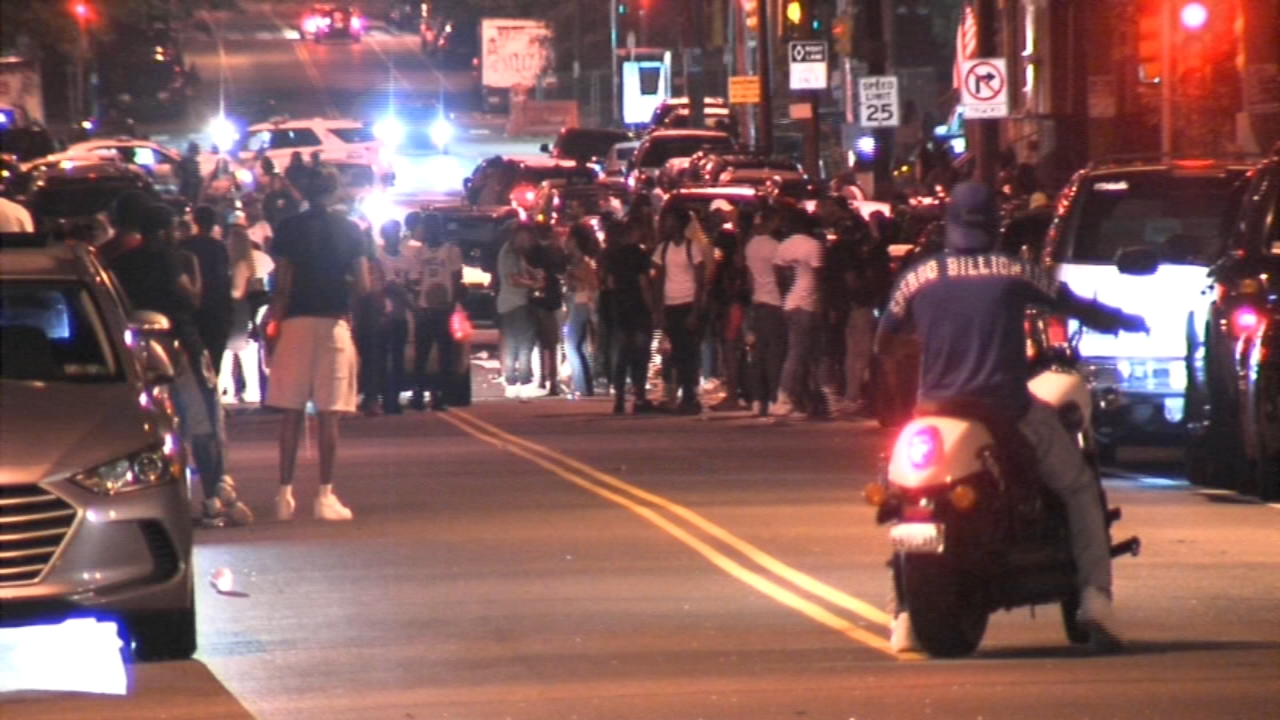 Philly police break up large gathering in Strawberry Mansion