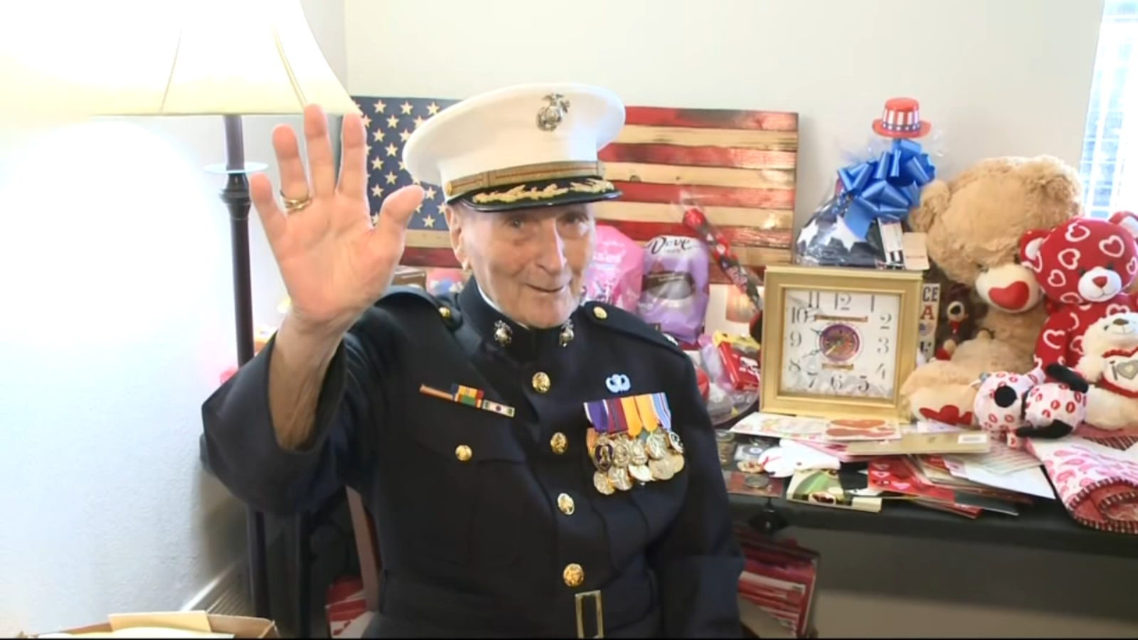 Oldest living Marine, Maj Bill White, celebrates 105th Oldest living Marine, Maj Bill White, celebrates 105th