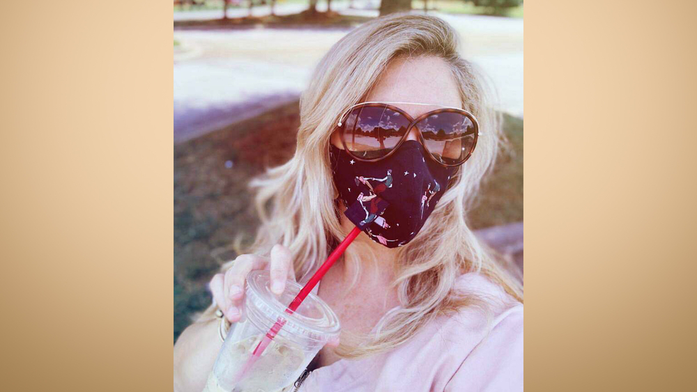 Designer creates mask you can sip in