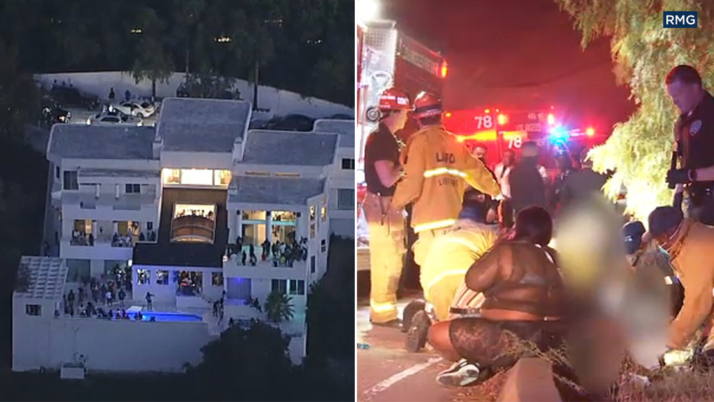 1 dead, 4 injured after shooting near Beverly Crest party