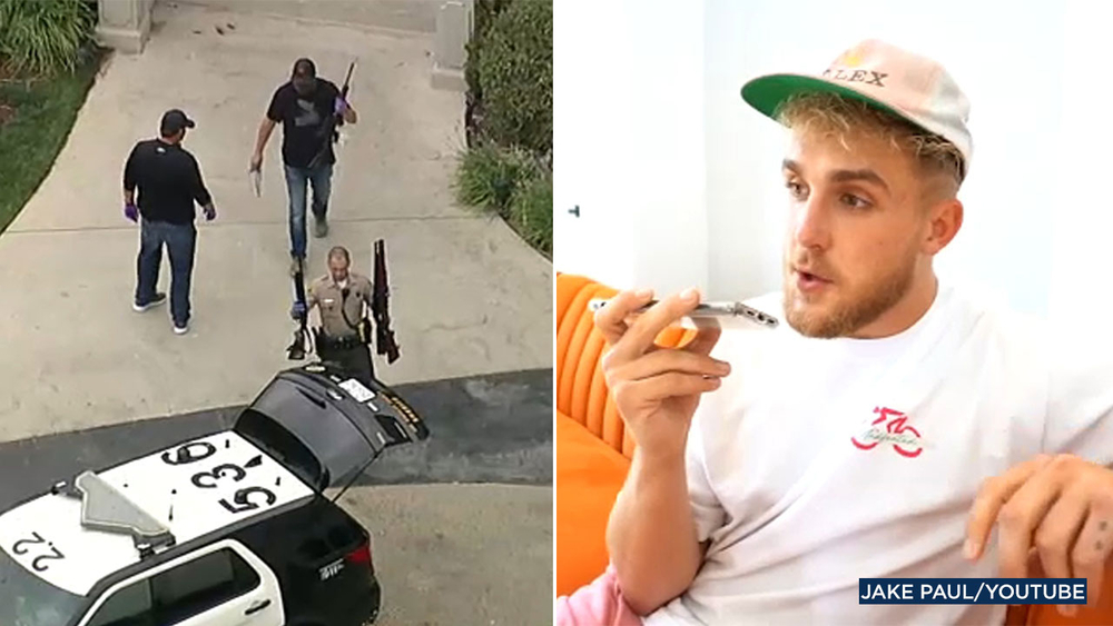 FBI serves search warrant at Jake Paul's Calabasas home
