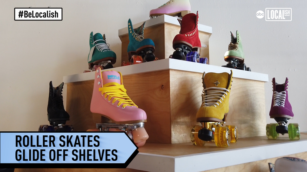 Roller skates are back in fashion!