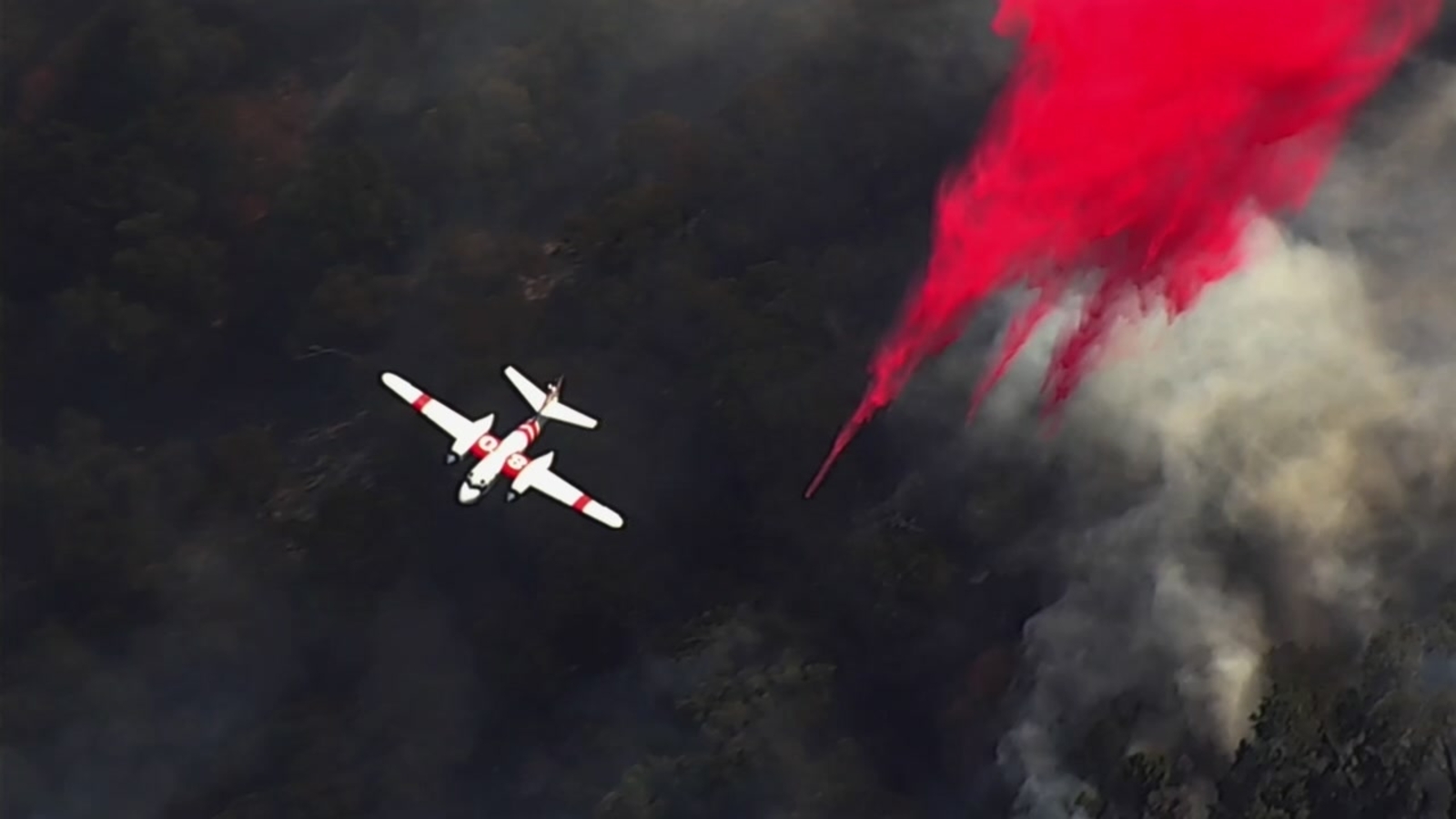 Crews battling 30acre grass fire burning near water plant in Sunol