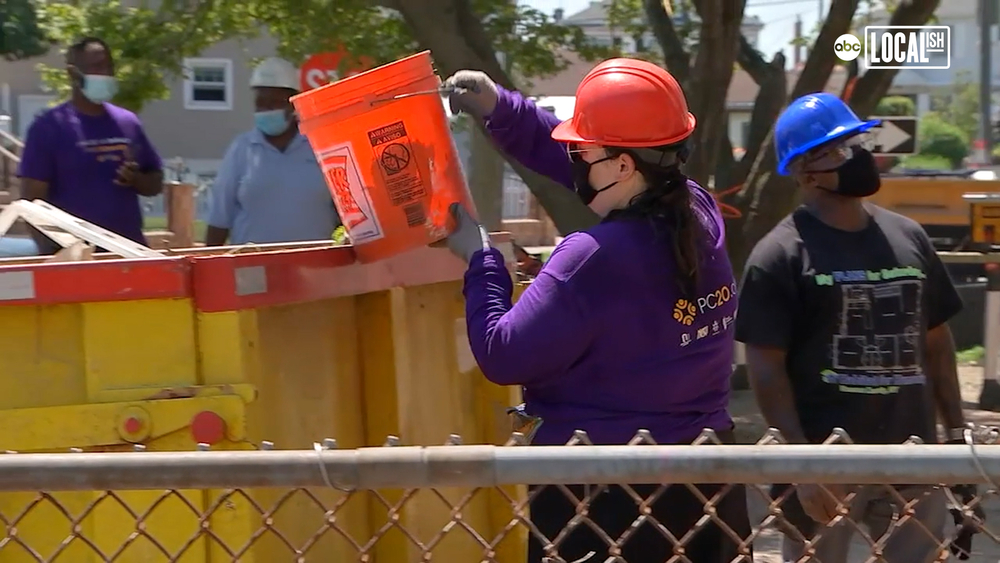Teens rebuild man's home destroyed by Superstorm Sandy