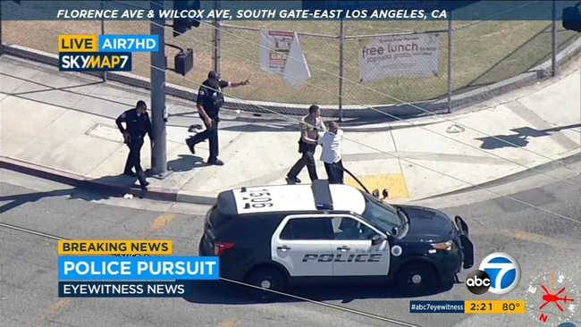 Suspects taken into custody after leading authorities on reckless chase ...