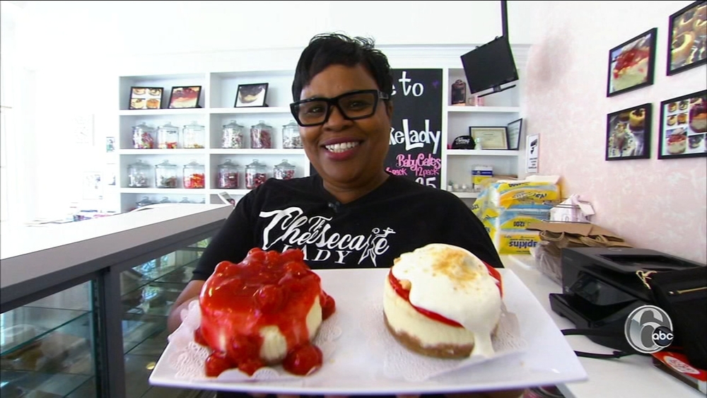 Meet the 'Cheesecake Lady' and her amazing desserts