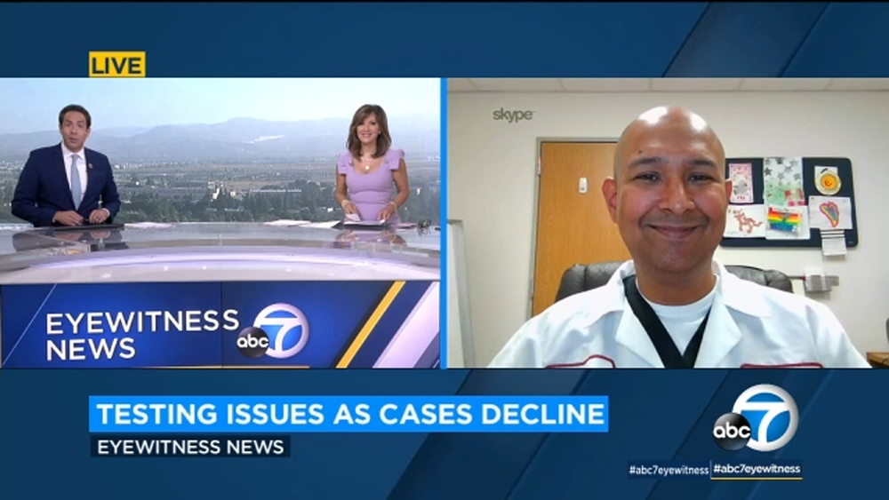 COVID-19: SoCal doctor shares experience testing positive