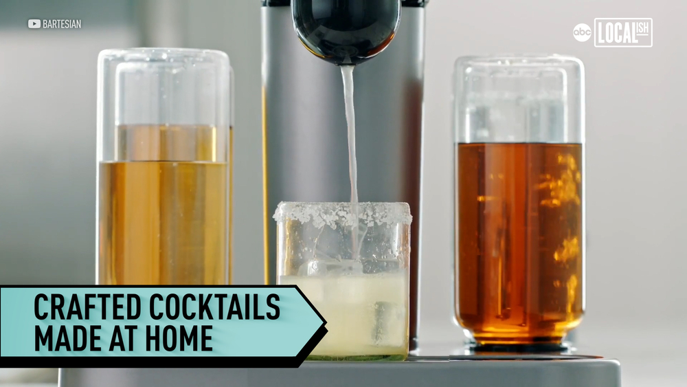 Crafted cocktails made easy, safely at home