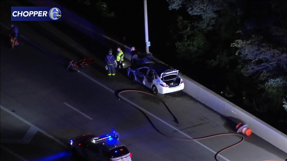 Car fire leaves driver dead in Mercer County, New Jersey: Police