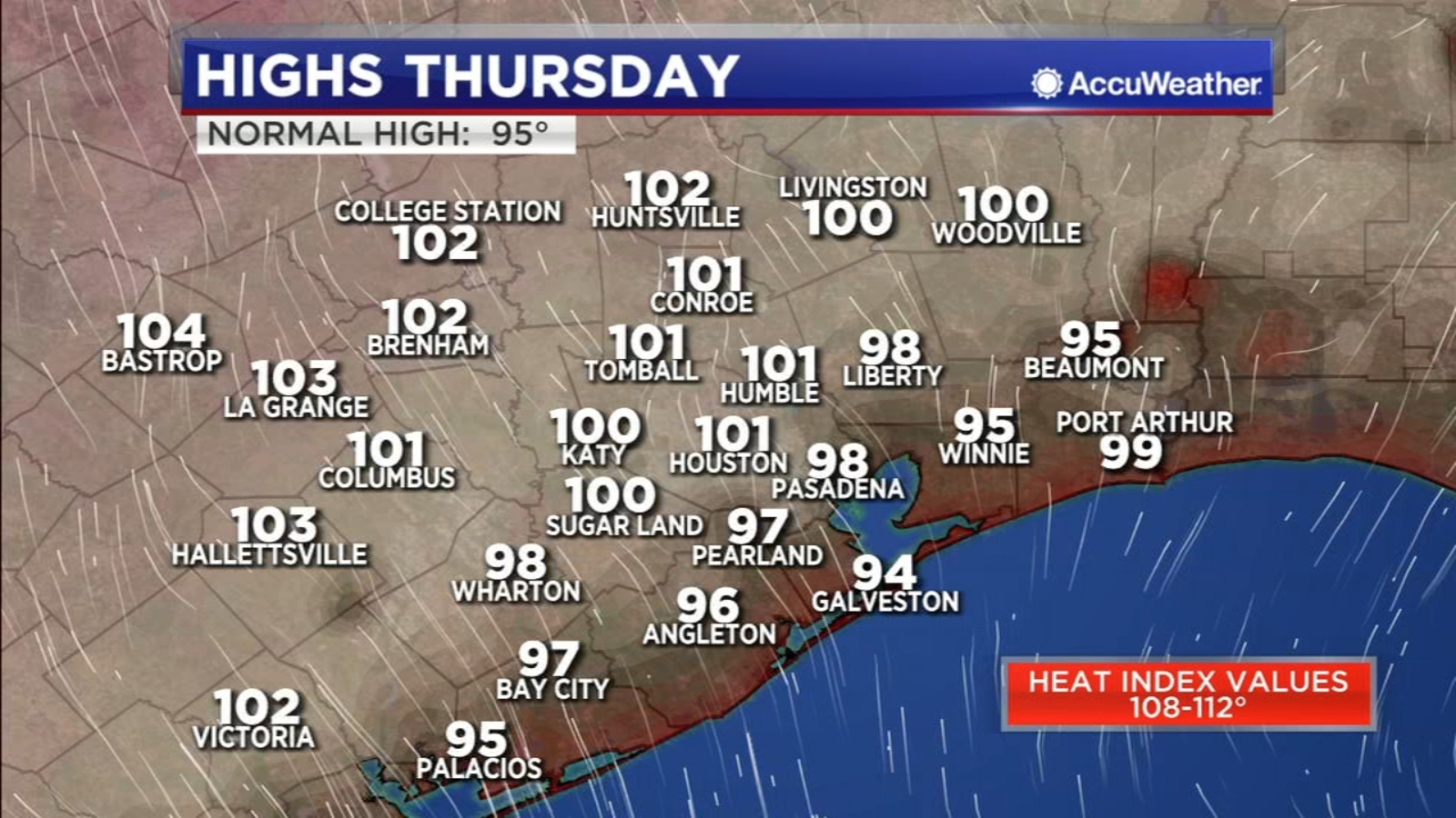 Houston Weather Heat Advisory in effect through 7pm Friday ABC13 Houston