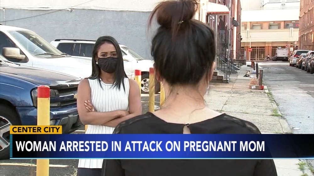 Woman arrested following attack on Asian-American pregnant woman