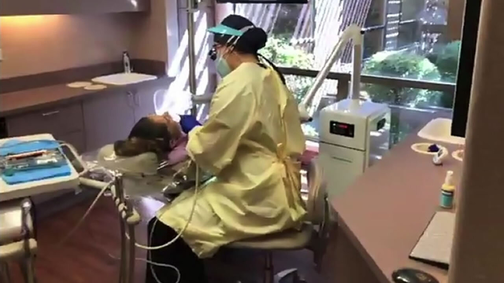 Take a tour inside a dentist's office