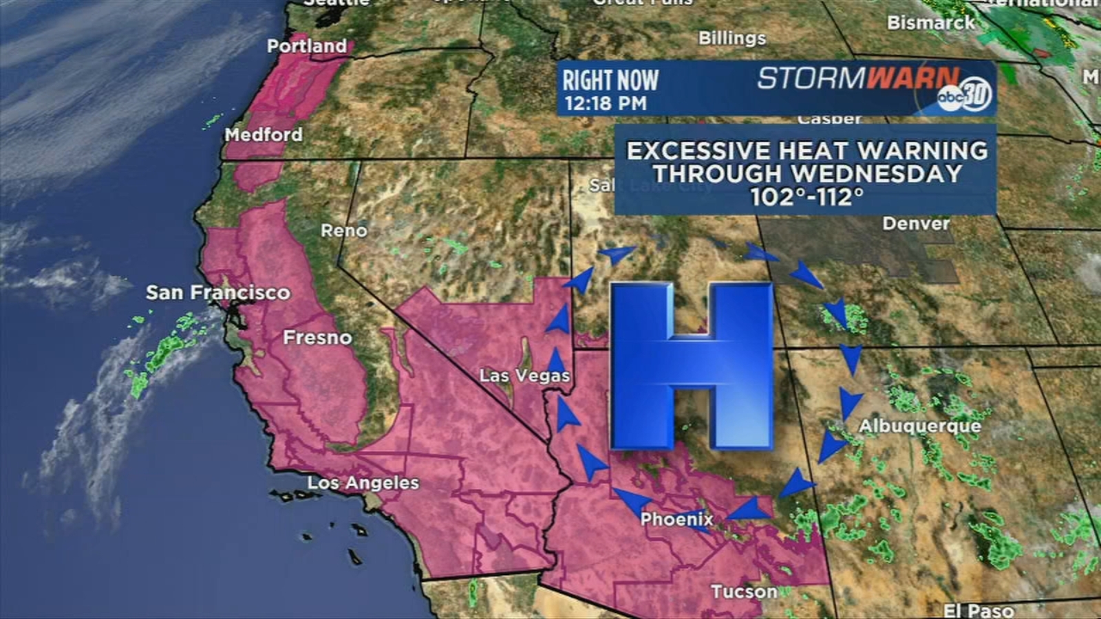 Heat Wave Hits Central California ABC30 Fresno