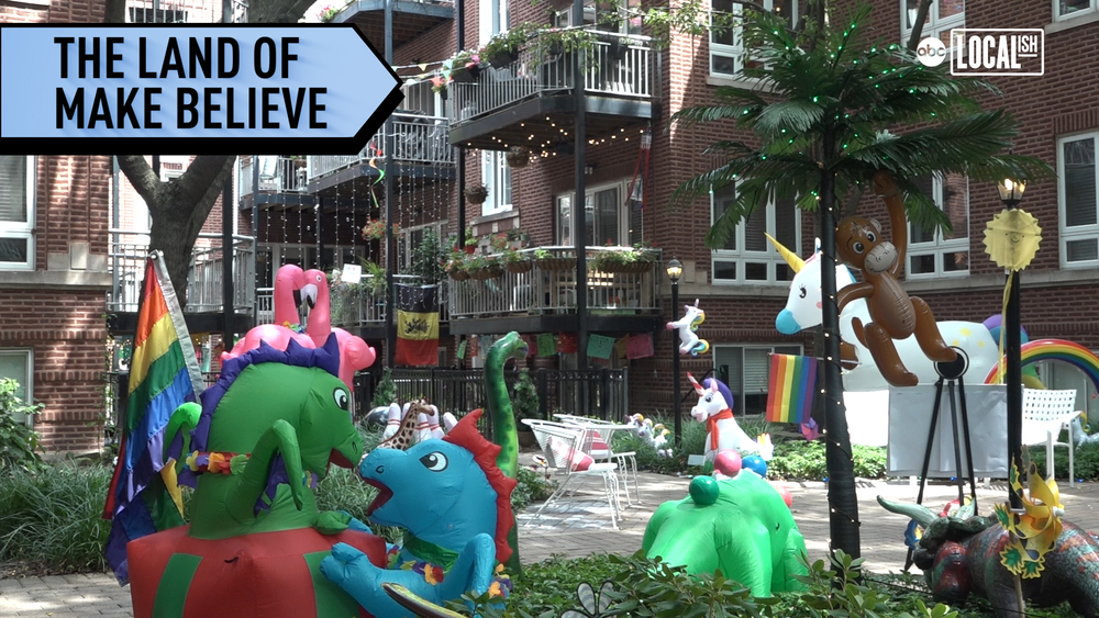 'Land of Make Believe' helps residents escape from struggles of pandemic 